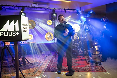 Tinklalaidės „Muzika, kurią jauti“ svečiuose – grupė „SHWR“ / Gretos Skaraitienės / BNS nuotr.