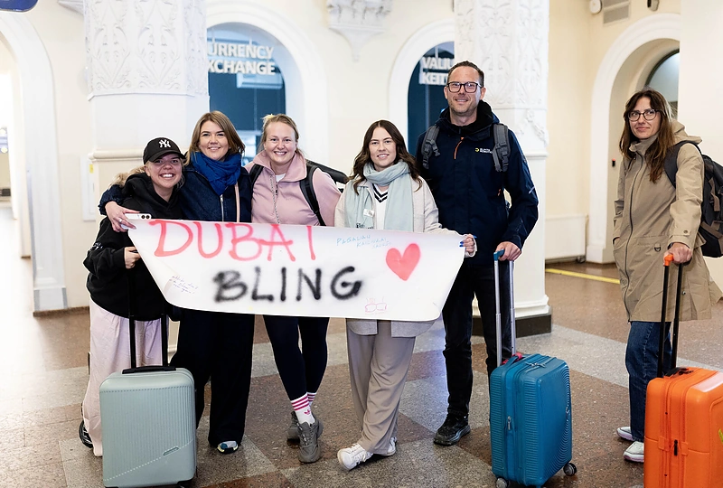 Vilniuje nusileido lėktuvas iš Dubajaus / Lukas Balandis / BNS nuotr.