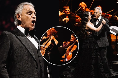 Mylimiausias pasaulio tenoras Andrea Bocelli surengė įspūdingą koncertą Kaune: pakerėjo pilnutėlę „Žalgirio“ areną
