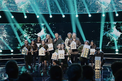 Darius Mileris Nojus ir Alytaus „Žaliasis“ choras / Ignė Butrimaitė nuotr.