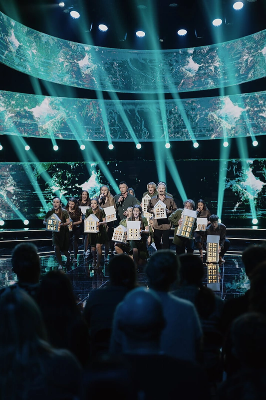 Darius Mileris Nojus ir Alytaus „Žaliasis“ choras / Ignė Butrimaitė nuotr.