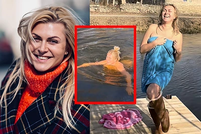 Visiškai nusimetusi drabužius Eglė Jackaitė ryžosi drąsiam iššūkiui Žagarėje: „51, o ką?“