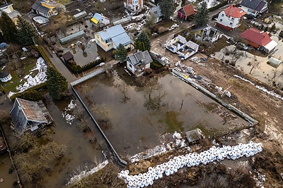 Potvynis Radikiuose / Eriko Ovčarenko / BNS nuotr.