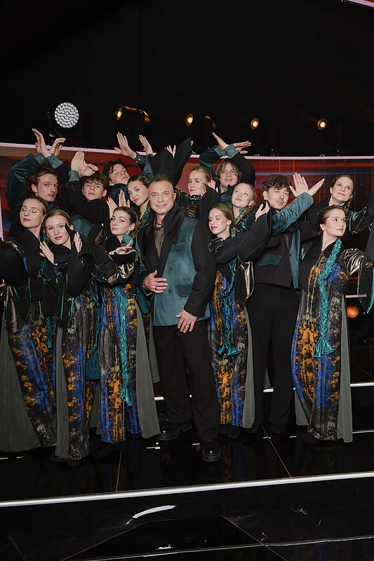 Šou „Didysis chorų mūšis“ akimirka / J.Stepanovos nuotr.