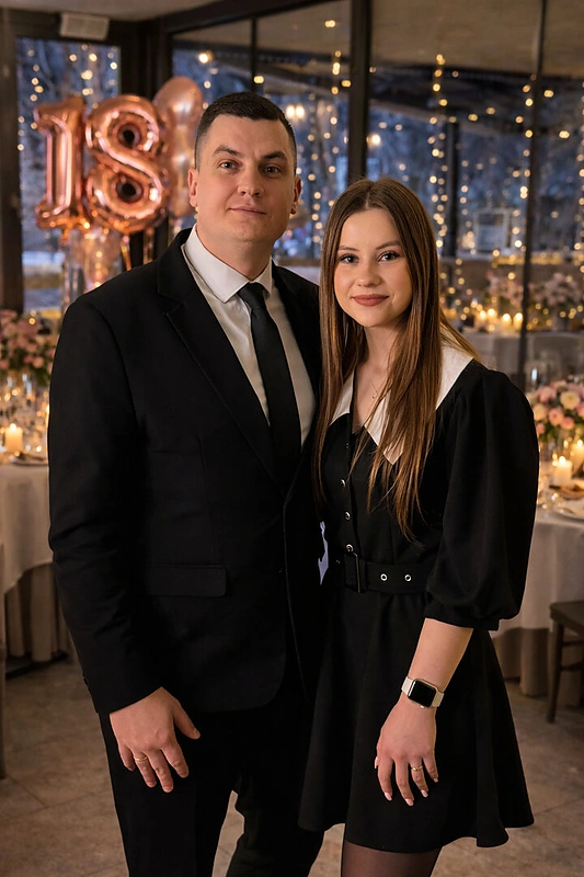Kamilė Vaškelevičiūtė, Egidijus Vaškelevičius / Asmeninio albumo nuotr.