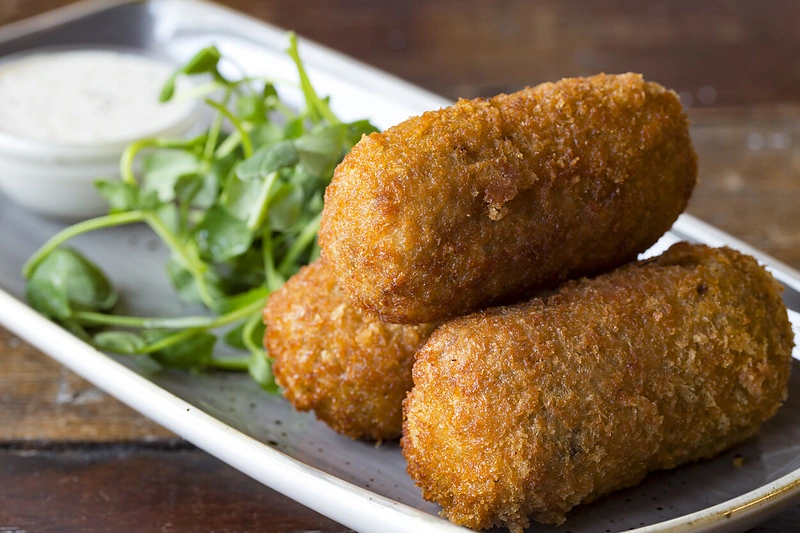 Kroketai su vištiena ir bulvėmis / „Iki“ nuotr.