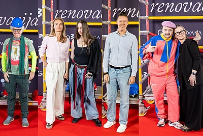 Net 6 apdovanojimus pelniusio filmo „Renovacija“ premjera: ant neįprasto raudonojo kilimo – būrys žinomų žmonių