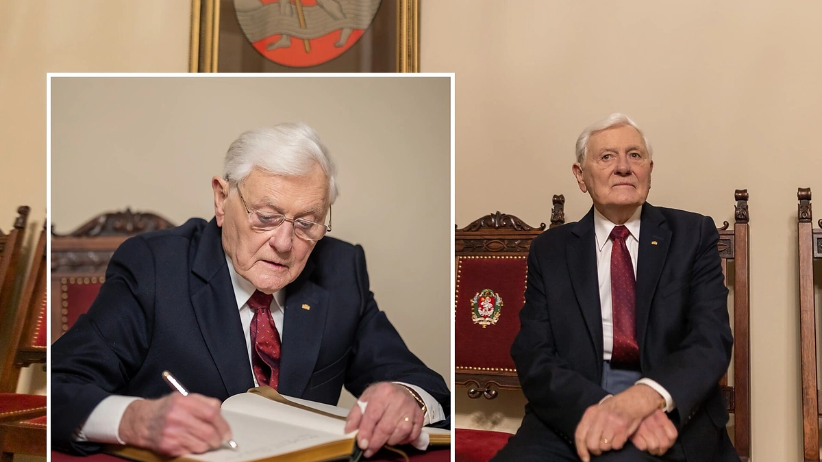 Valdas Adamkus / Sauliaus Žiūros nuotr.