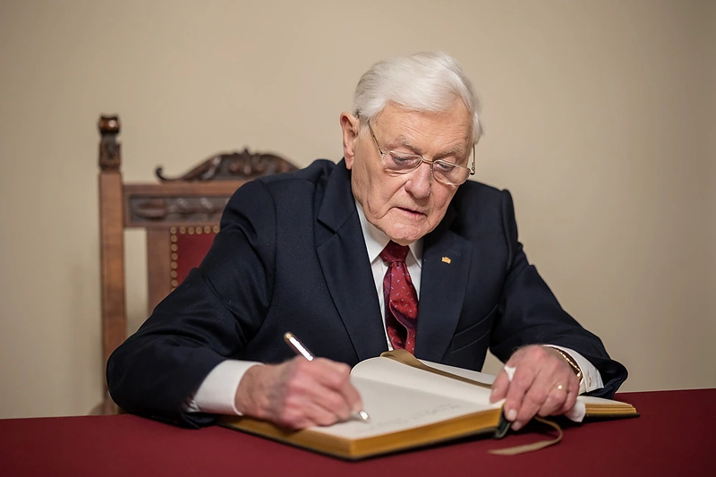 Valdas Adamkus / Sauliaus Žiūros nuotr.