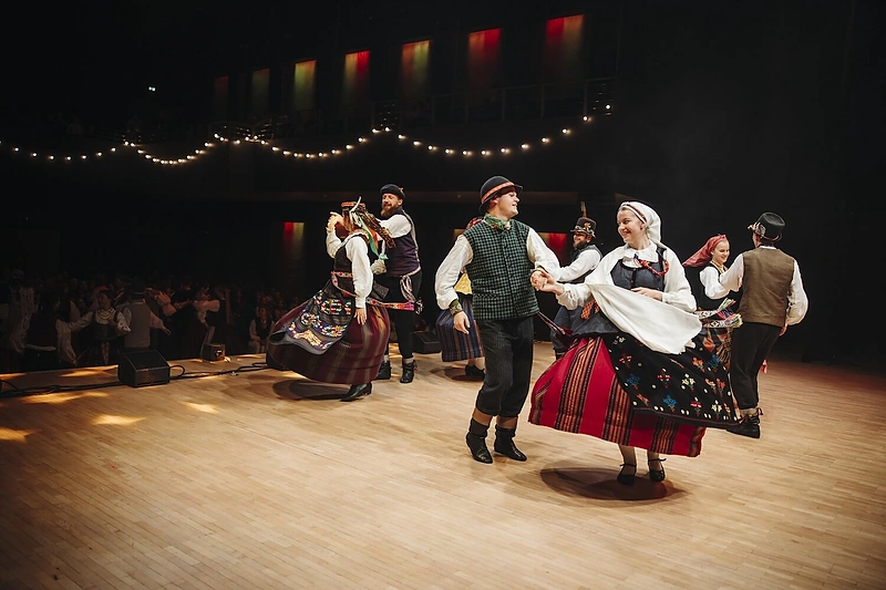 Vilniaus universiteto folkloro ansamblis „Ratilio“ / Asmeninio albumo nuotr.