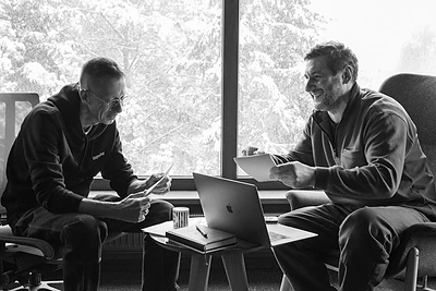 Linas Adomaitis, Andrius Glušakovas-Pushaz / Irmos Adomaitienės nuotr.