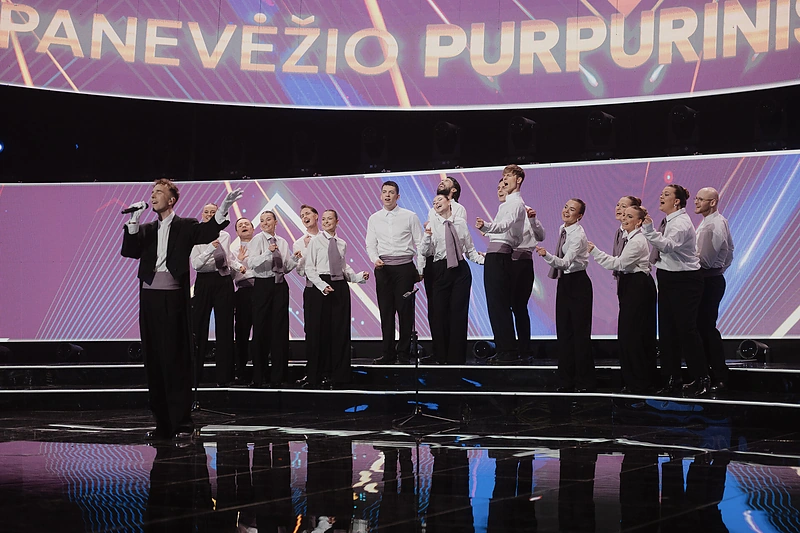 Projekto „Didysis chorų mūšis“ 9 laida / J.Stepanovos nuotr.