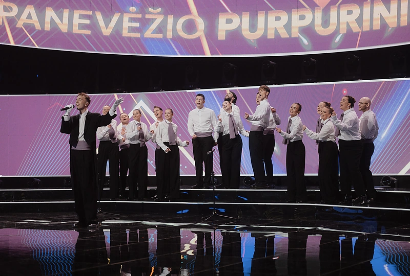 Projekto „Didysis chorų mūšis“ 9 laida / J.Stepanovos nuotr.