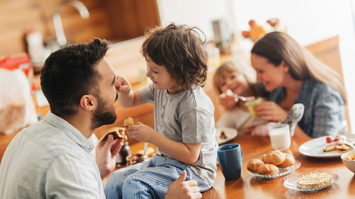 Šeimos pusryčiai. / Shutterstock nuotr.