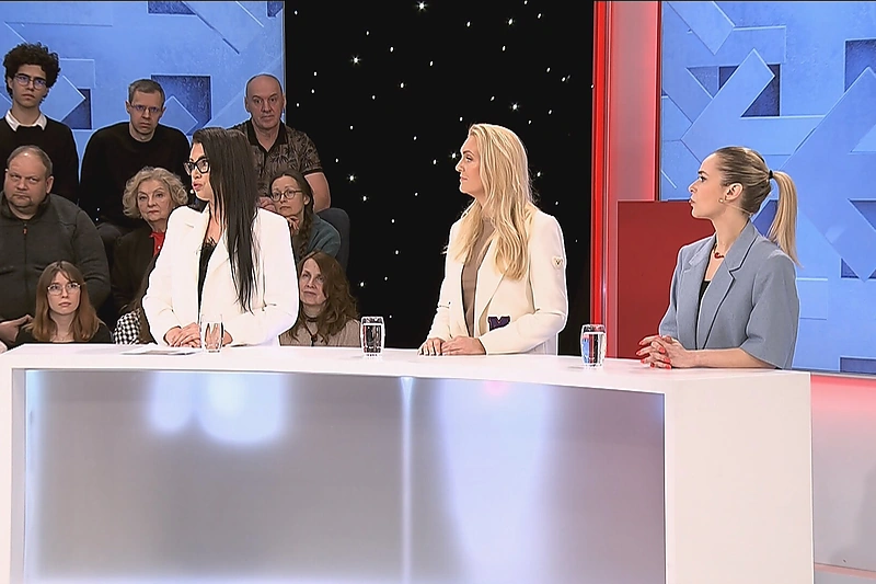 Laidos „Už ar prieš?“ akimirka / LNK nuotr.