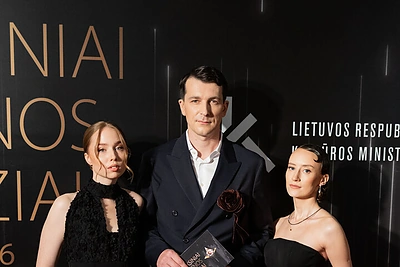 Svečiai renkasi į Auksinių scenos kryžių apdovanojimus / Pauliaus Peleckio / BNS nuotr.