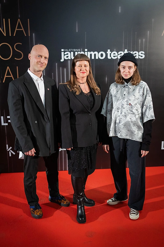 Svečiai renkasi į Auksinių scenos kryžių apdovanojimus / Pauliaus Peleckio / BNS nuotr.