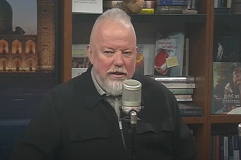 Vytaras Radzevičius / „Žinių radijo“ stop kadras