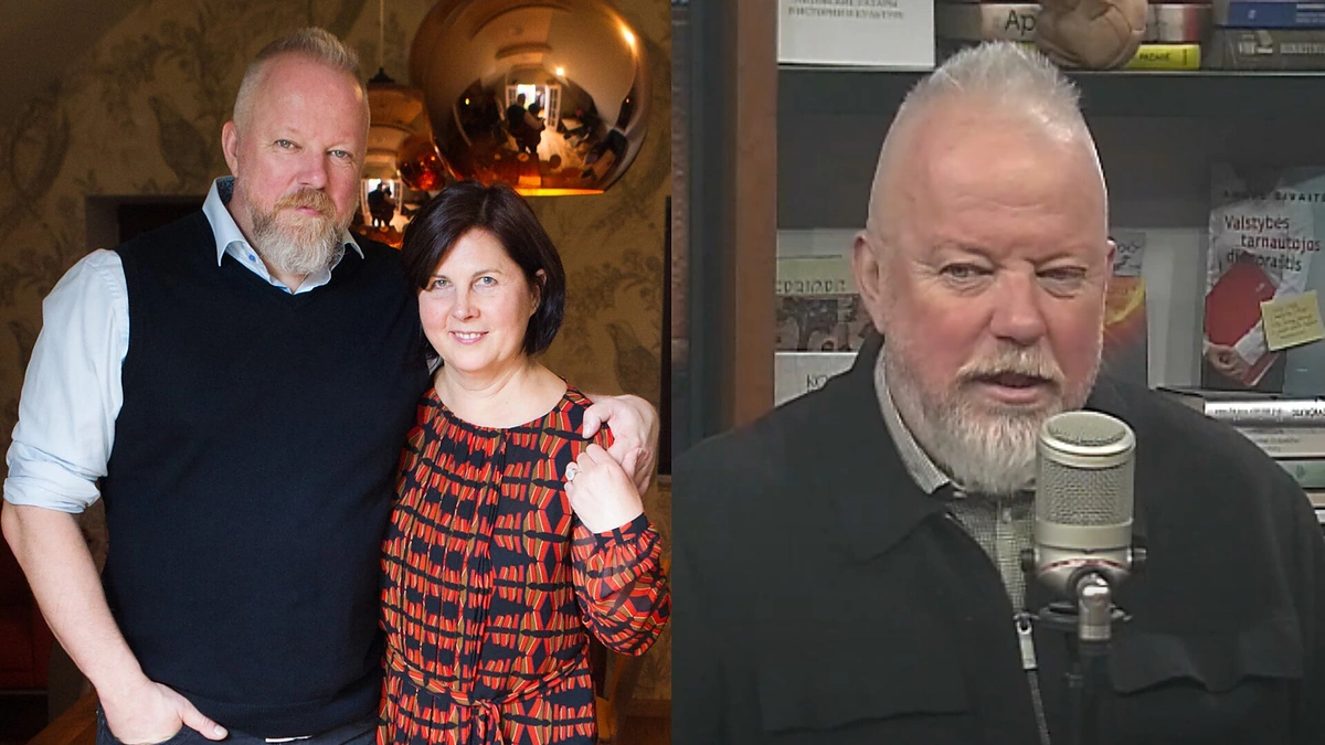 Vytaras Radzevičius ir Laisvė Radzevičienė / „Žinių radijo“ stop kadras ir Vyganto Skaraičio nuotr.