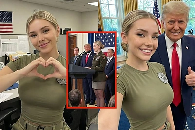 Milijonus pakerėjusi ir su Trumpu pozavusi „kariuomenės gražuolė“ dingo be pėdsakų: ekspertai dalijasi įtarimu