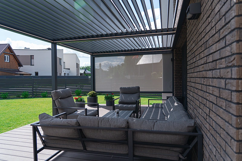 Pergola – ne tik gražus, bet ir funkcionalus sprendimas jūsų kiemui / „Nordin" nuotr.