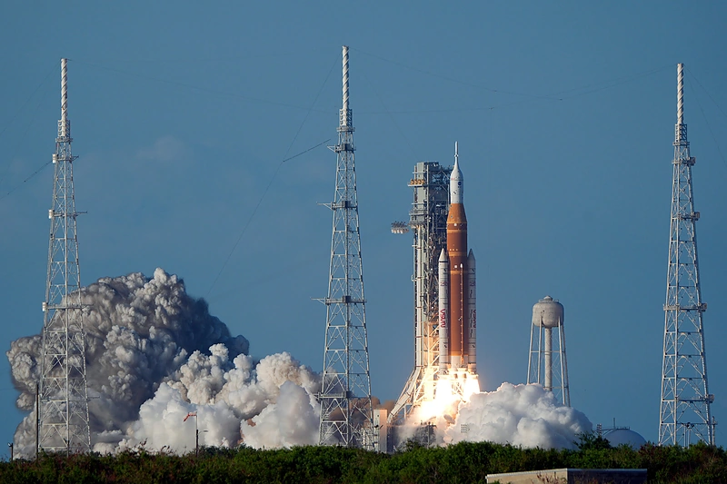 „Artemis II“ pakilimas / „Scanpix“/AP nuotr.