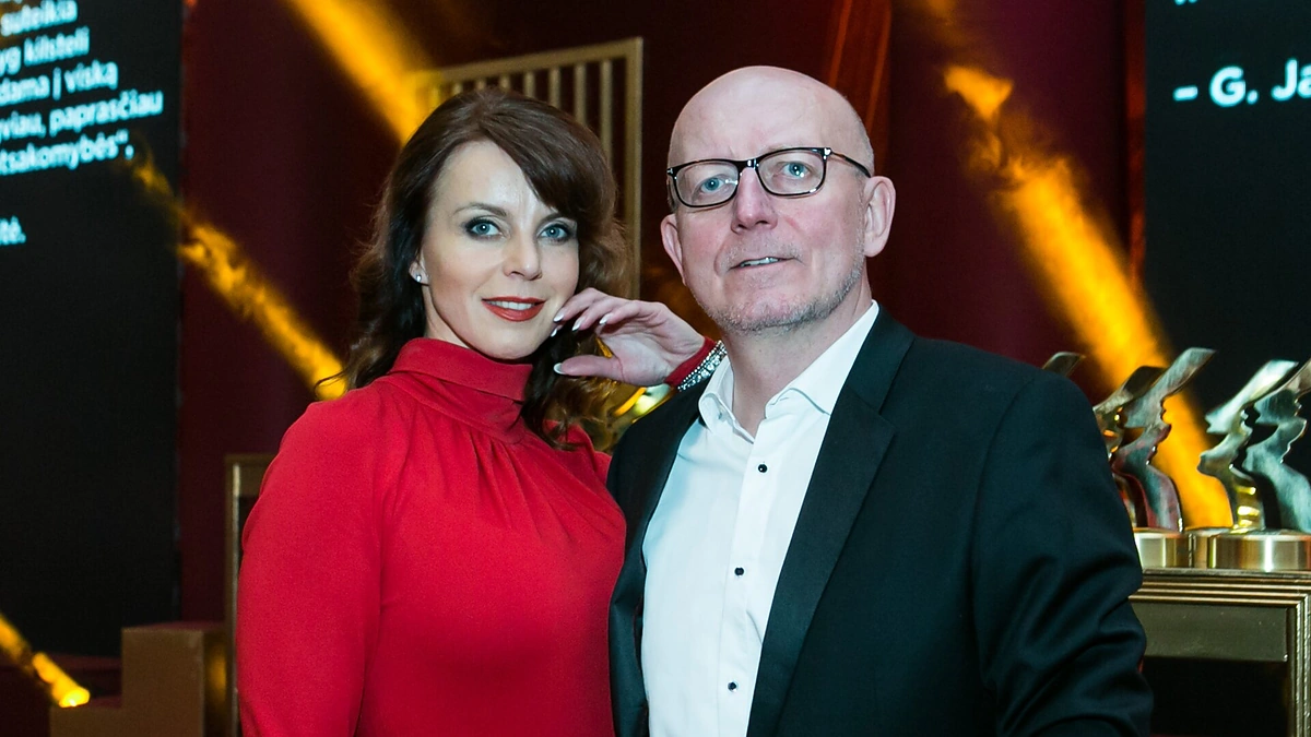 Inga Valinskienė ir Arūnas Valinskas / Gretos Skaraitienės nuotr.
