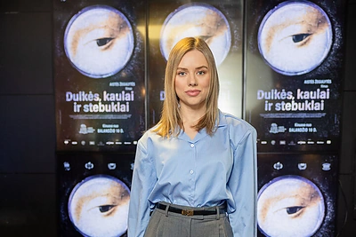 Aistės Žegulytės meninės dokumentikos filmo „Dulkės, kaulai ir stebuklai“ premjera / Patricija Adamovič / BNS nuotr.