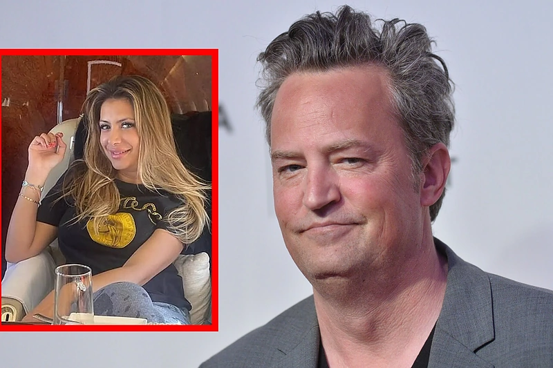 Matthew Perry ir Jasveen Sangha / Vida press ir soc. tinklų nuotr.