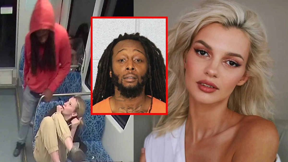 Iryna Zarutska, Decarlosas Brownas / Soc. tinklų nuotr.