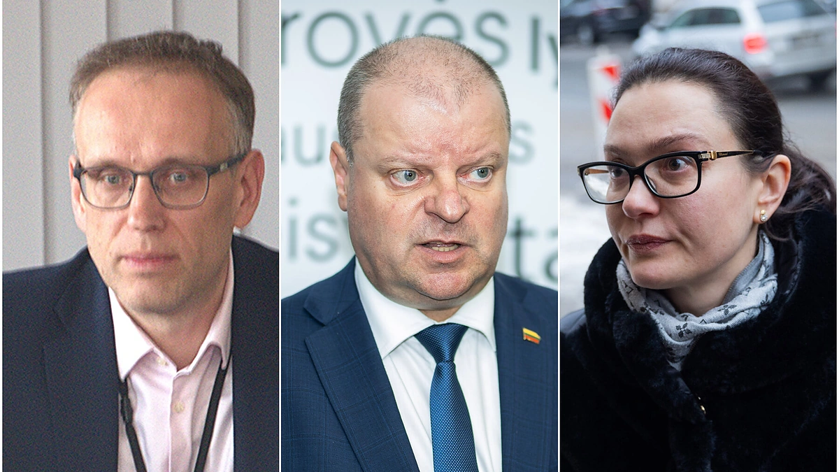 Jurijus Kornijenko, Saulius Skvernelis ir Agnė Silickienė / 15min montažas