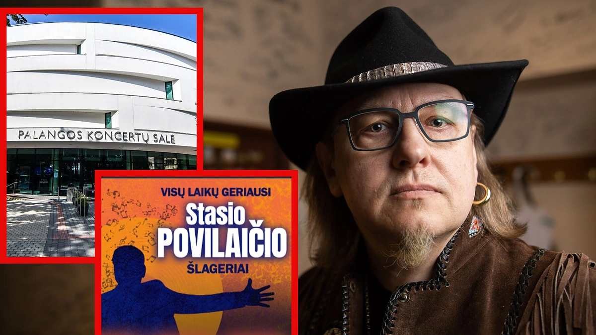 Povilas Meškėla, Palangos koncertų salė / Irmanto Gelūno nuotr.