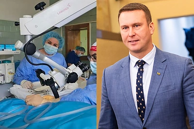 Po atostogų – ant operacinės stalo: Seimo nariui Jevgenijui Šuklinui prireikė medikų pagalbos