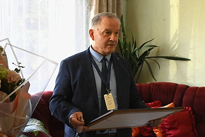 Vanda ir Kazimieras Šimkevičius atšventė deimantines vestuves / Panevėžio rajono savivaldybės administracijos nuotr.