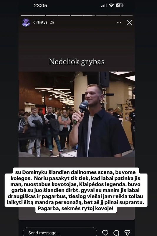 Marko Žukausko įrašas