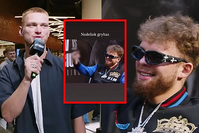 Tarp Dominyko Dirksčio ir Marko Žukausko įsiplieskė konfliktas – kovotojas iškėlė vidurinį pirštą: „Nedėliok, grybas“
