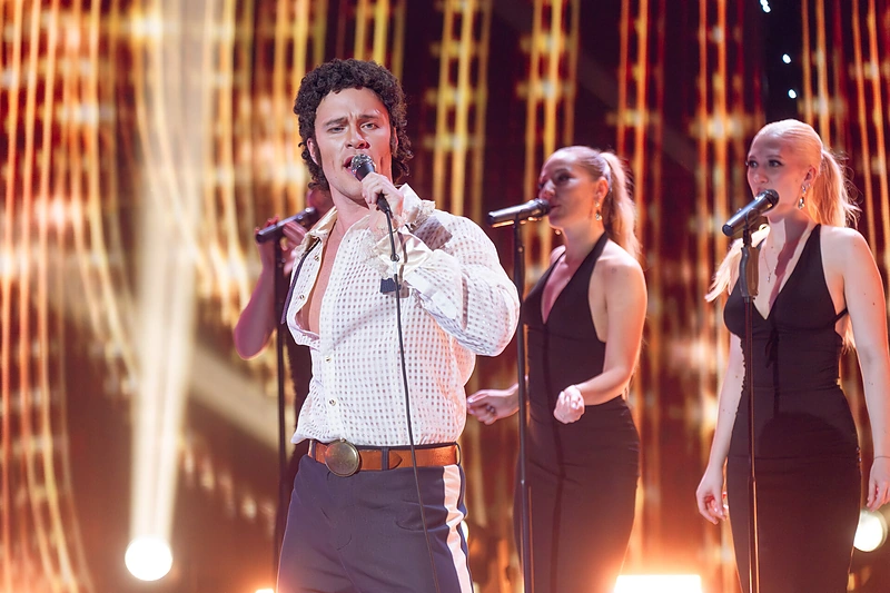 „Muzikinės kaukės“ akimirka / Simono Barono nuotr.