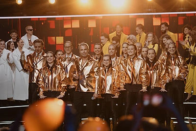 Projekto „Didysis chorų mūšis“ finalo akimirka / LNK nuotr.