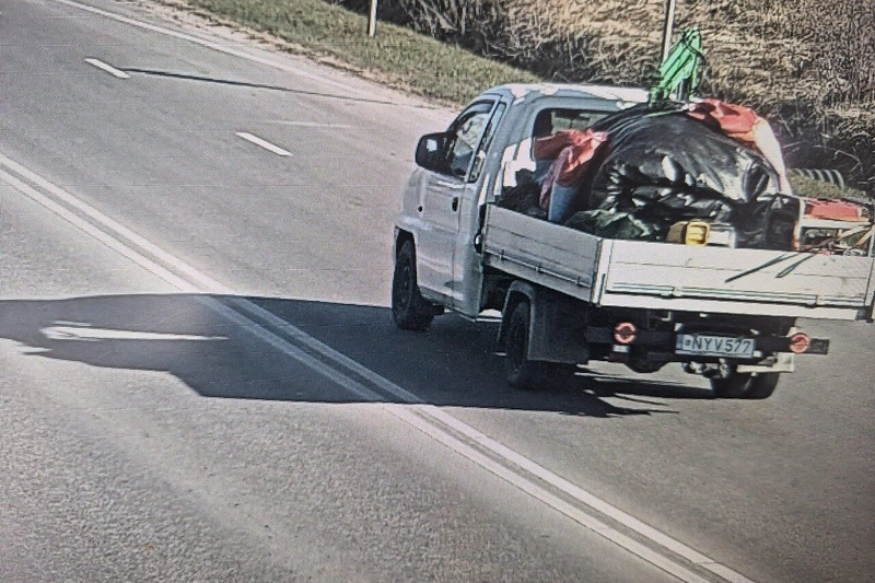 Dingusio paramediko vairuotas automobilis / Policijos nuotr.