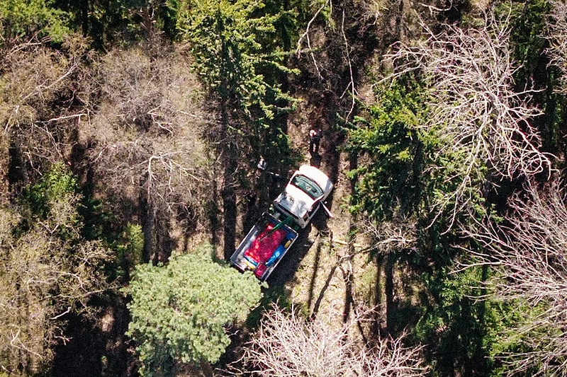 Įvykio vietoje / JP.lt nuotr.