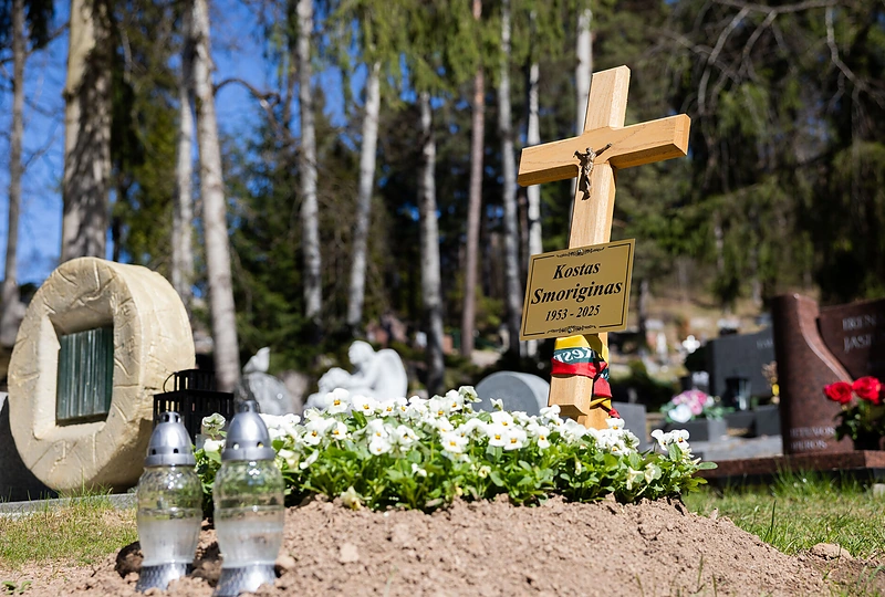 Kosto Smorigino kapas / Patricija Adamovič / BNS nuotr.