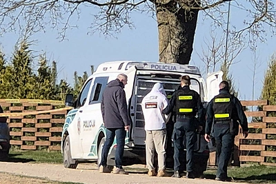 Sulaikytas įtariamasis Manto Sadausko nužudymu / Raimundas Celencevičius nuotr.