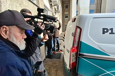 Įtariamasis Manto Sadausko nužudymu atvestas į teismą / Raimundas Celencevičius nuotr.