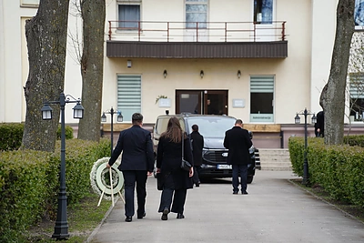 Atsisveikinimas su Mantu Sadausku / Živilės Večiorkutės nuotr.