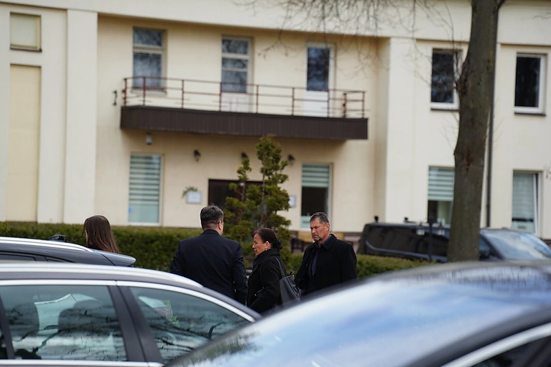 Atsisveikinimas su Mantu Sadausku / Živilės Večiorkutės nuotr.