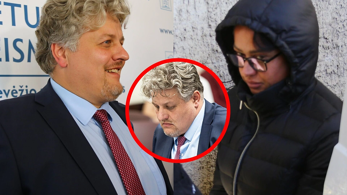 Vaidotas Sviderskis, Justina Gaigalaitė / Tomo Markelevičiaus / 15min nuotr.