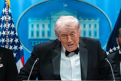 Trumpas pratrūko pykčiu: jūs – baisūs žmonės