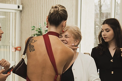 Fabiano ir Andros civilinės santuokos registravimo akimirka Vilniuje / Evelineshot nuotr.