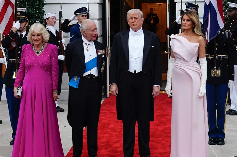 Karališkas sutikimas Baltuosiuose rūmuose, JAV / Vida Press nuotr.