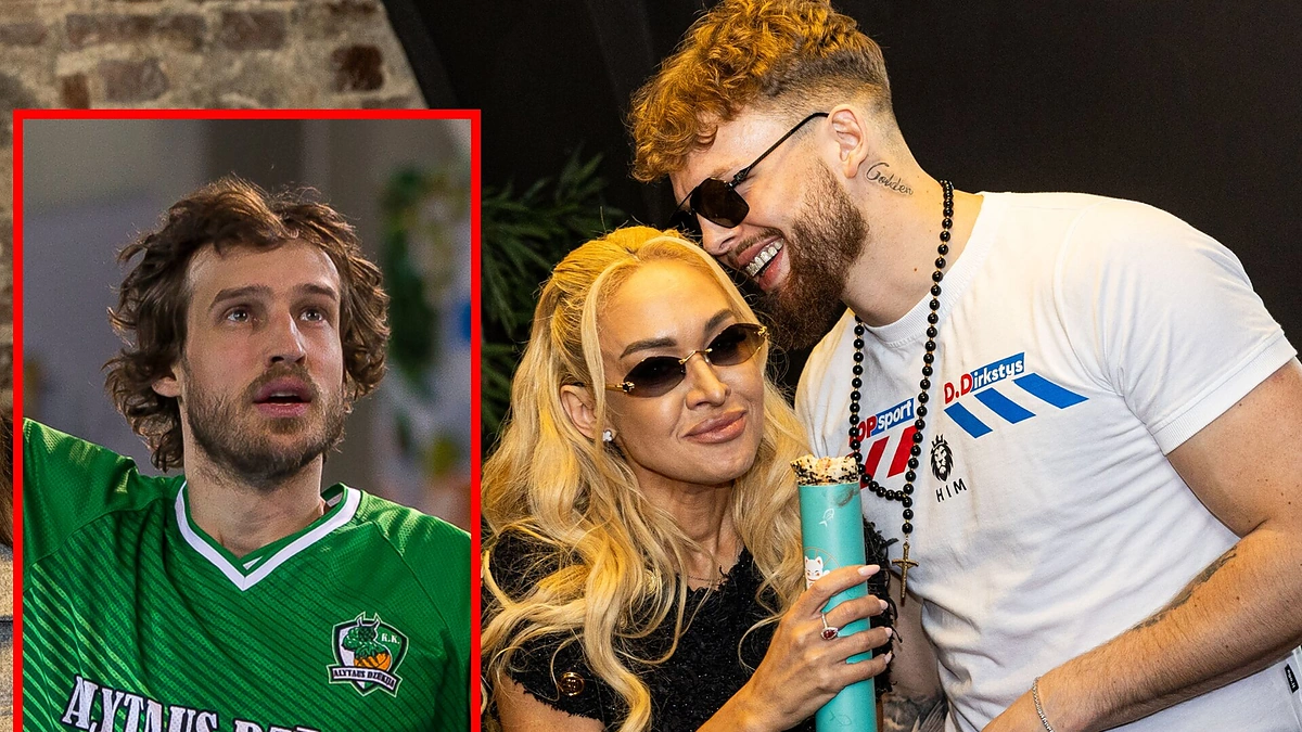 Oksana Pikul, Dominykas Dirkstys, Simas Jasaitis / BNS nuotr.